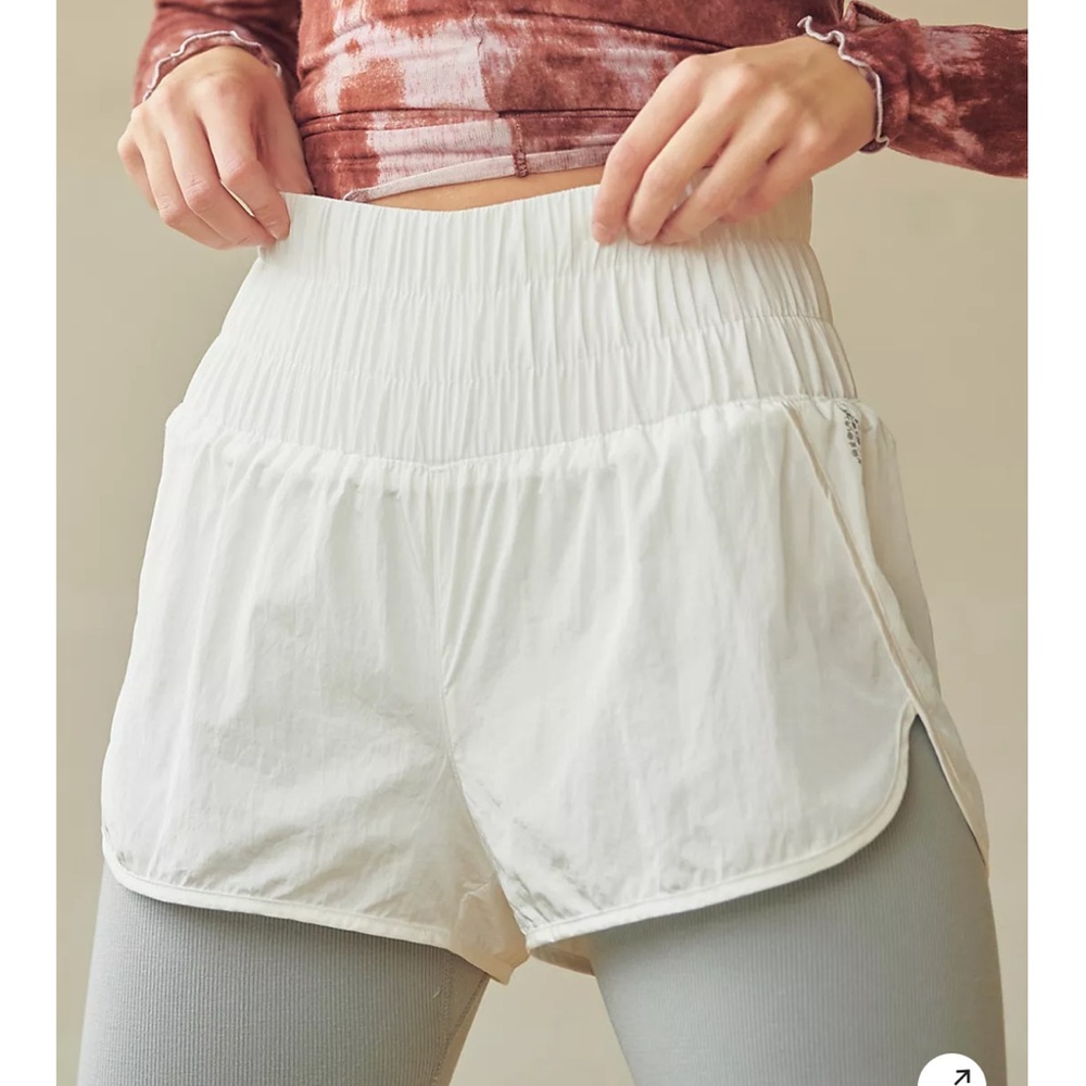 white shorts